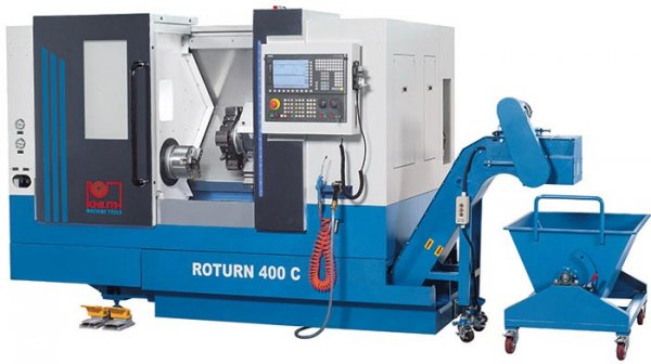 Roturn 400 C - Series production lathe featuring extensive features and state of the art Siemens control
