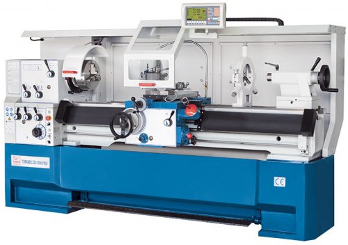 Turnado Pro - Infinitely variable speed, constant cutting speed and rapid feed on Z axis