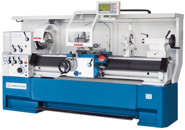 Turnado 230/1500 PRO - Infinitely variable speed, constant cutting speed and rapid feed on Z axis