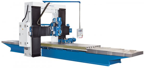 Portamill Duo 4012 - Moving table design, tilting milling head and horizontal milling head for large workpieces