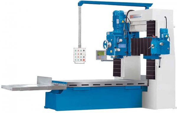 Portamill 308 - Moving table design and tilting milling head, for large workpieces