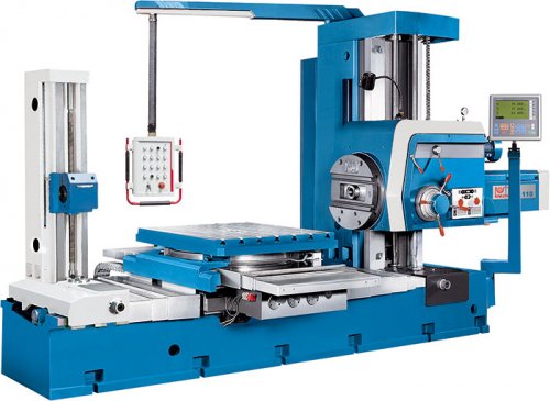BO 130 - Capable of heavy and demanding machining with 360 degree table rotation
