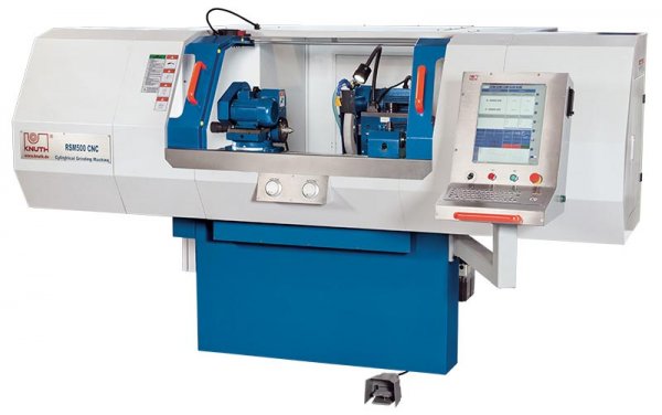 RSM 500 CNC - Mașină de rectificare cilindrică prin șlefuire cu unitate de comandă CNC puternică pentru șlefuire la interior și exterior