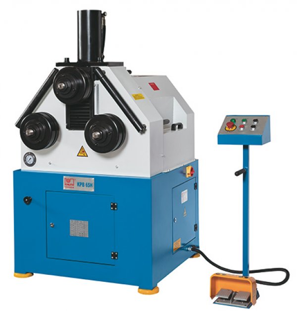 KPB 65H - Economical tube and profile processing with hydraulic infeed of the upper roller
