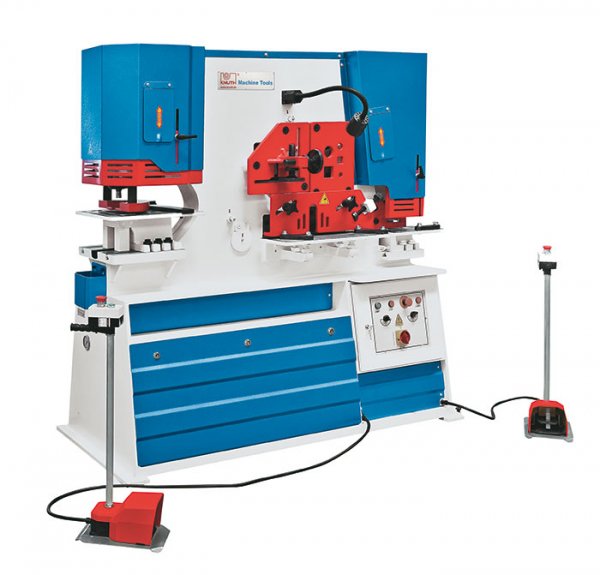 HPS 175 H - Universal processing on 5 workstations for punching, cutting, and notching