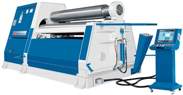 RBM 20/20 NC Teach In - Hydraulic driven rolls, for reliable processing of thick plates, with NC controller