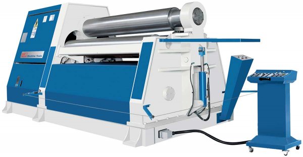 RBM 25/25 NC Teach In - Hydraulic driven rolls, for reliable processing of thick plates, with NC controller
