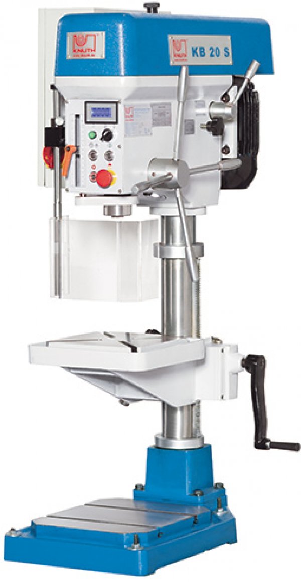KB 20 S - Reliable bench type drill with digital display for spindle speed